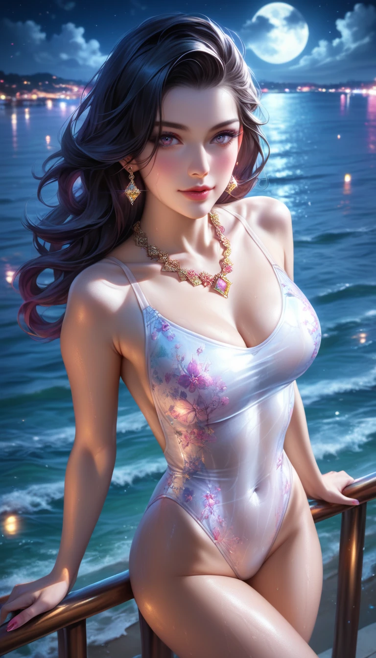 a beauti,big assa,Bigchest,Wear a bikini,Spread your legs,