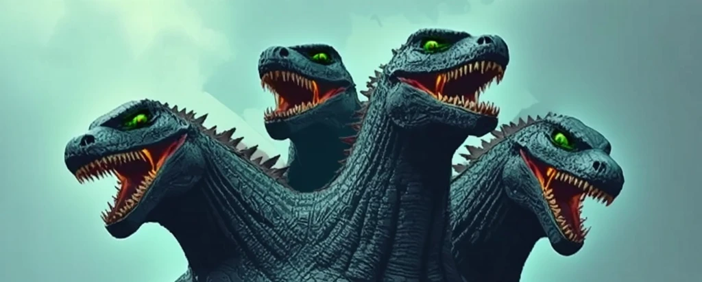 godzilla attacking a man in the ocean with a giant monster, jormungandr, scylla and charybdis, jörmungandr, sea serpent, vfx movie closeup, serpentine water monster, scary sea monster, cgi special effects, liam neeson versus godzilla, sea monsters, hyper - realistic vfx render, hyperrealistic vfx render