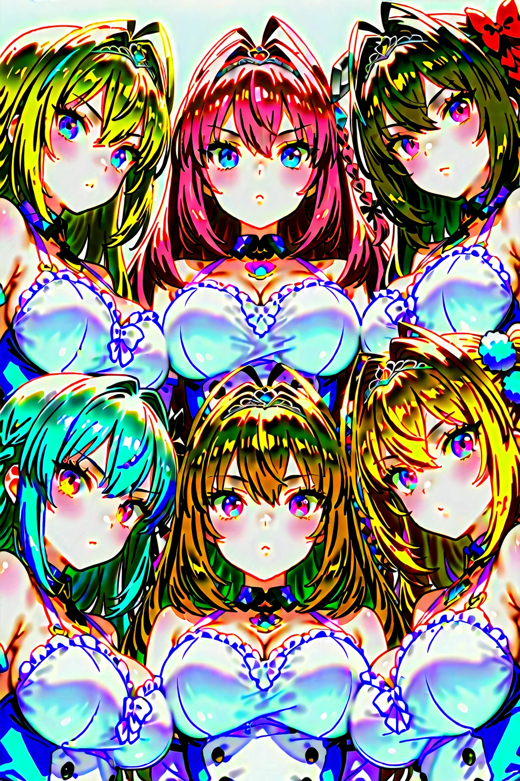 (masterpiece, best quality), best quality, (ultra-detailed), (3 heads:1.5), 1girl, (yakumo yukari:1.3), masterpiece, best quality, ultra quality, ultra resolution, ultra detail, purple top, crop top, ((stomach)), midriff, ((groin)), purple skirt, frilled skirt, normal ears, shackles, blonde hair, very long hair, wavy hair, sidelocks, purple eyes, detailed eyes, parted lips, open belly, sweat, cute, toned belly, hand on own chest, eyelashes, (24 year old woman:1.3), (masterpiece:1.5), (best quality:1.5), (beautiful detailed), extremely detailed CG, extremely delicate and beautiful, depth of field, (finely detailed face), (perfect details:1.2), (mature female:1.3), wide pelvis, slender, large veiny breast, 16k resolution, high res, high quality, high definition, extremely detailed, masterpiece, best quality, blonde hair, long hair, alluring presence, braid, short skirt, close up, big tits, young, frills, hat, hat ribbon, midriff, nsfw,