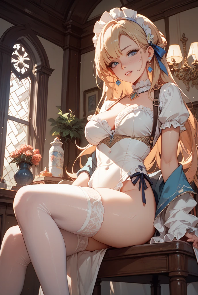 ((1girl, solo)), darkness (konosuba), beautiful body, (perfect anatomy, perfect body, perfect hands, perfect legs), nice hands, natural proportions, sexy body, large breasts BREAK
((extremely detailed face)), blue eyes, (beautiful detailed eyes:1.6), (realistic pupils, realistic iris:1), expressive eyes, ((looking at viewer)), (clear eyes:1.3), (hyperrealistic:1.2), (detailed skin texture:1.2), smooth skin, (blonde hair:1.5), long hair, ponytail, x hair ornament, (detailed lips:1.2), (attractive lips:1.1), (glossy lips:1.1), perfect face, perfect eyes BREAK
(masterpiece:1.5), anime-style, top quality, best quality, (beautiful and aesthetic:1.2), (ultra detail:1.5), Ultra-detailed depiction, Ultra-precise depiction, extremely detailed 8k illustration, high resolution, (highly detailed shading:1.2), (realistic lighting:1.4), perfect lighting, vibrant colors, dynamic tones, striking hues, 8k, absurd resolution, perfect shadows, hdr, UHD, ambient lighting, realistic, ultra-realistic, photo realistic, highly detailed, rich detail, luminous colors, fine texture, intricate design, professional illustration, (soft light:1.2), (illustration:0.7)