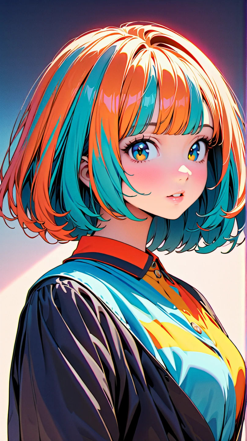 akira toriyama style、pink hair anime girl, SKULL fashion, anime style 4 k, Decora style illustration, anime art wallpaper 4k, anime art wallpaper 4k, anime wallpaper 4k, anime wallpaper 4k, anime style. 8K, anime atmosphere, anime art wallpaper 8k, anime style illustration, anime art style, anime styled, cute detailed digital art