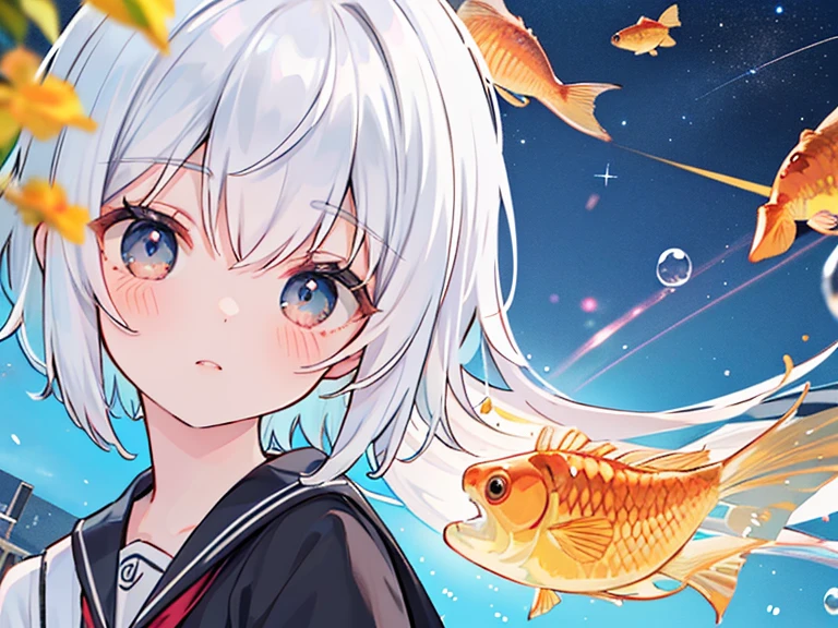 space fish eating gods