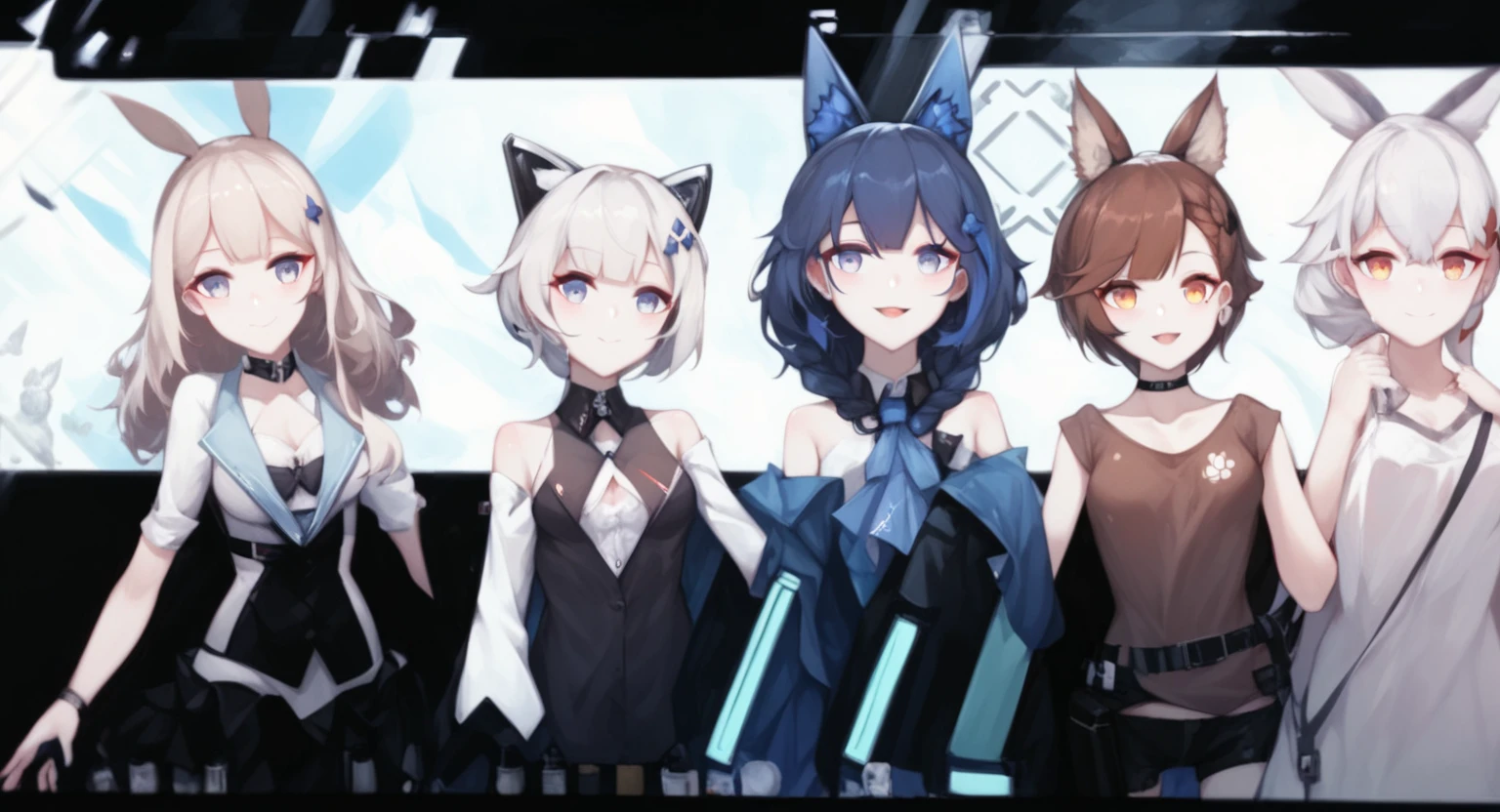 (( 3girls, multiple girls, pov, hetero, hugging girls, girls surround, side by side, )), (in space ship, ), (looking at viewer), (ultra close distance front face shot), (ultra detailed breast skin texture, ultra enormous gigantic breast expansion, ),