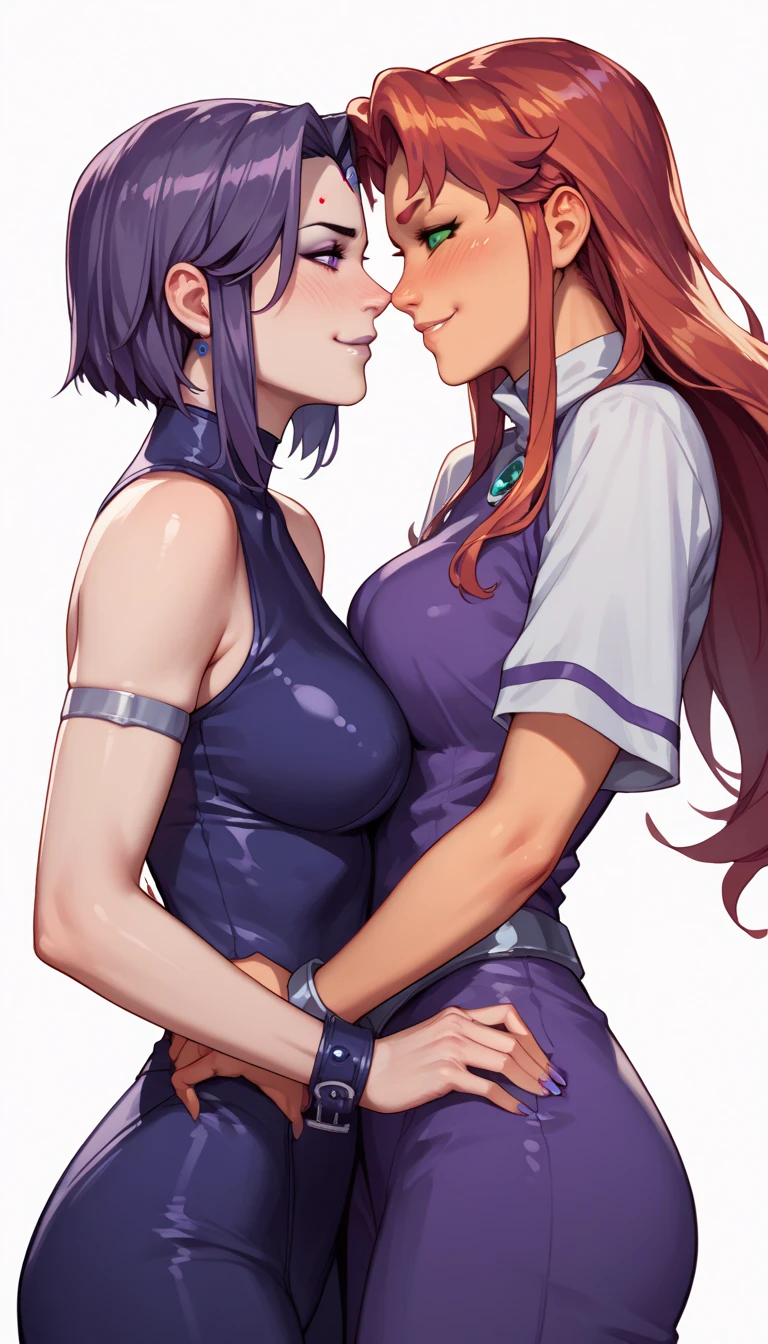 score_9, score_8_up, score_7_up, score_6_up, score_5_up, score_4_up, (source_anime), 2girls, evangellion, asuka langley, rei ayanami, yuri, breast sucking, Inside a White technological place