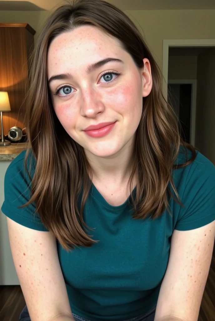 raw photo of a naturally beautiful young woman, pale, in a cute sundress, in the grocery store, shopping for milk, ((extreme close up)), why are you here?, beautiful, 8k uhd, fujifilm xt3