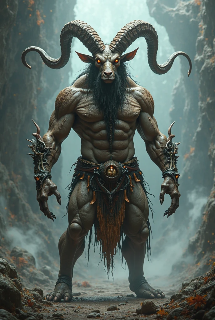 man with horns
