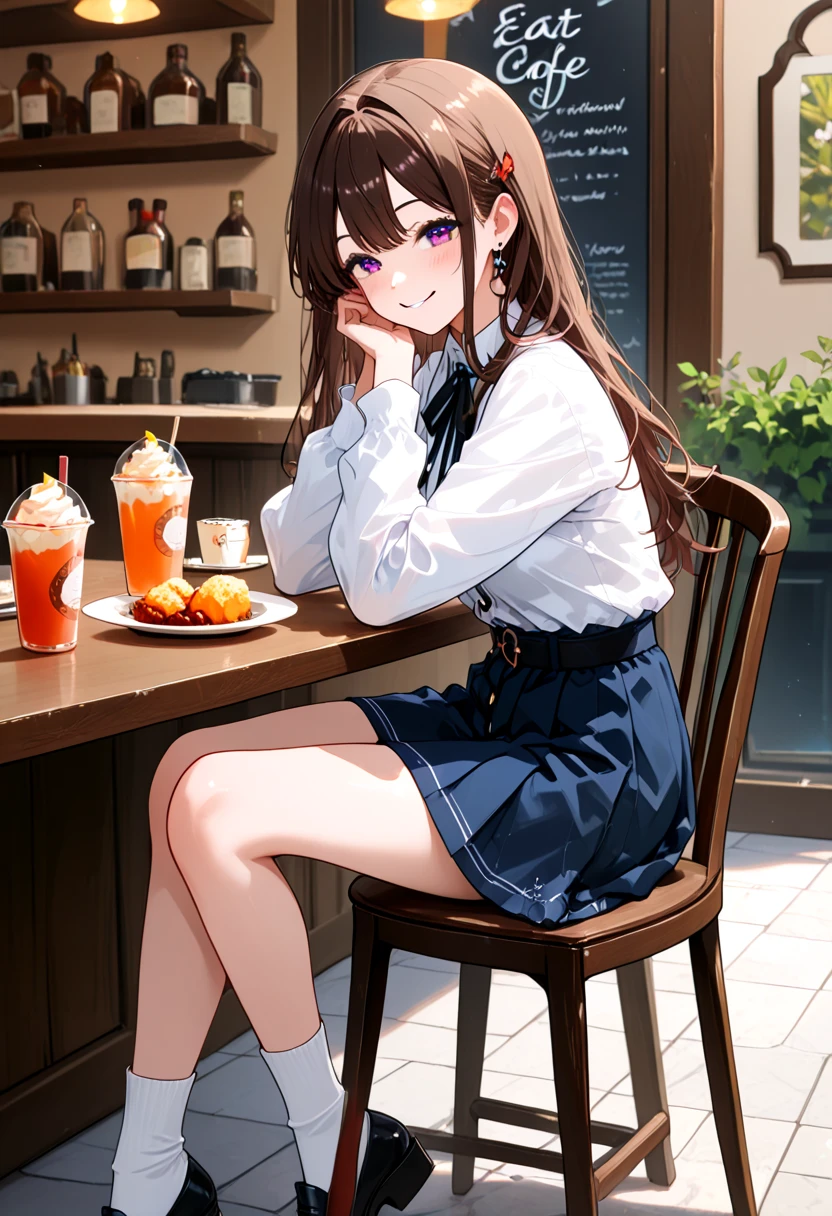 (Master piece Best quality),1 girl, sitting, pours milk on her cunt, Hentai 