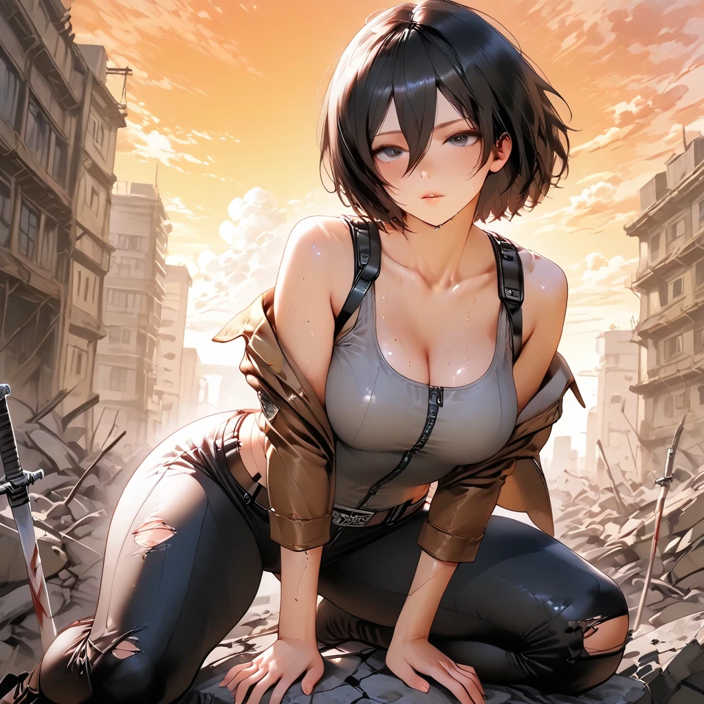 (((8K,2 thousand.))),(tmasterpiece))), (((beste-Qualit))), (Ultra-detailed) ((highly detailed CG illustration)), ((Extraordinarily gentle and beautiful face)),,a 1girl,( ConceptArt) , , (tmasterpiece:1.2), (beste-Qualit:1.3), (One backstory, whitebackground: 1.3),((((CHARACTERS OF THE POST-APOCALYPTIC WORLD OF THE WASTELAND)))), (( Characters: WANDERERS, RAIDERS)), ((((( концепты MAD MAX))))), (( beatiful face)), (( high-quality face)), ((((Absolutely beautiful anime eyes of absolutely all characters)))) ,((( No underpants))   , Pose for a character concept, (((( Post-apocalyptic wasteland)))), ((( Emotion is random))), (( agitated face))) ,(((A character in the world of the post-apocalypse))) , (((Letter - pcrchonej))), ((( Detailed study of the concept of character))) , ((Page design)) , ((( different emotions))),  (((Average Breasts))),((One girl close-up)),((((Maximally Simple Anime Style)))), ,((((Perfect anime faces)))), (((hides large breasts))), ((((hid around the corner)))) , (((hide-and-seek)))