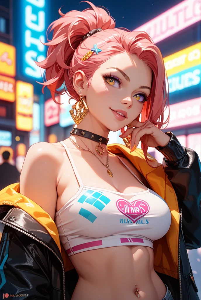 ((Girl 1, close-up, yellow t-shirt, short skirt))،(Highly detailed CG,module,8K wallpapers)،(Very delicate and beautiful, a masterpiece)،(Top Jude) ،( high-resolution)،((Beautiful lighting, realistic shadow, high resolution, detailed skin, highly detailed, detailed faces and eyes, realistic eyes, cowboy shot))
