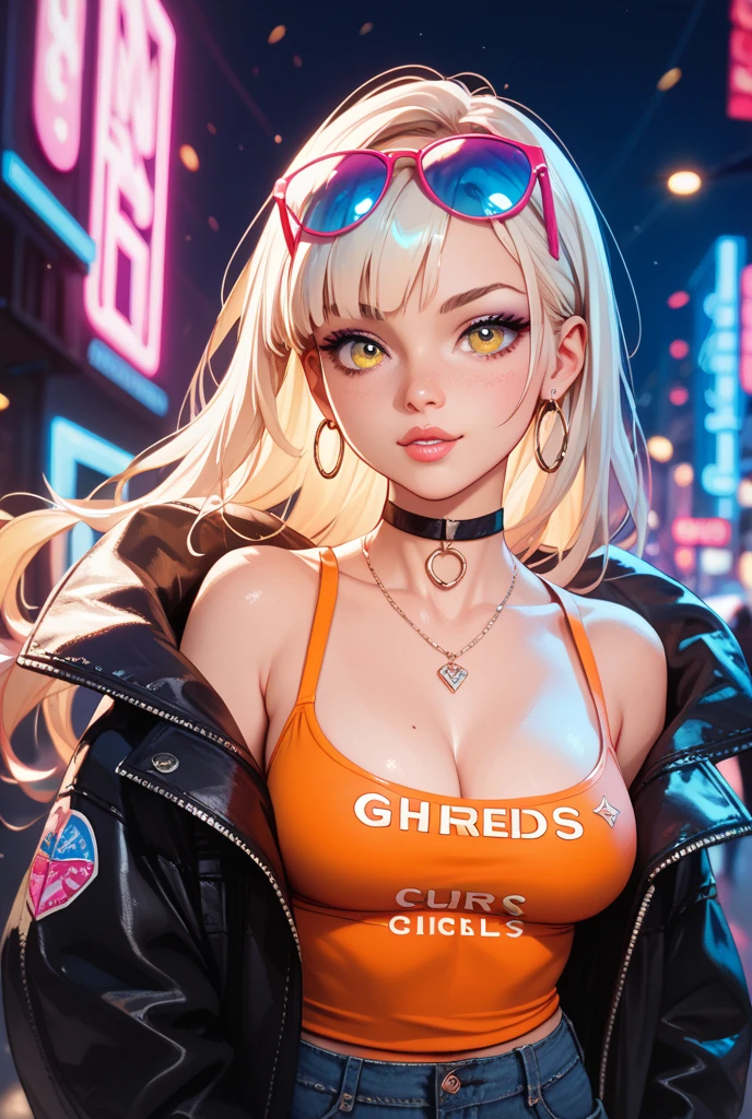 anime girl with a big ass in a golfen bikini, cutesexyrobutts, oppai cyberpunk, thicc, 2b, 2 b, oppai, anya from spy x family, biomechanical oppai, makoto, commission for high res, oc commission, tifa lockhart, oppai proportions, tifa, daisyduke shorts, fortnite cards background style ,multicolored hair blue with red vanes,