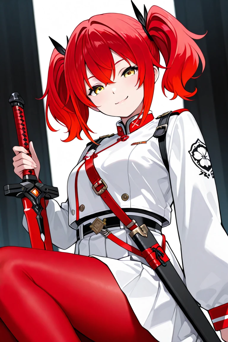 Close-up of a person in a short dress holding a baseball bat, From the Azur Lane video game, Kashert Kenz, Azur Lane Style, cushart krenz key art feminine, Azur Lane Characters, body and soul! Asuka Suit, King of Fighters character, Biomechanical Boobs, cushart krenz