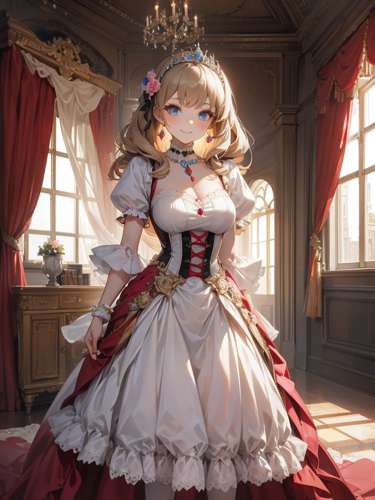 Believe me, there is no female anime character that is from a period wearing a big old dress. 