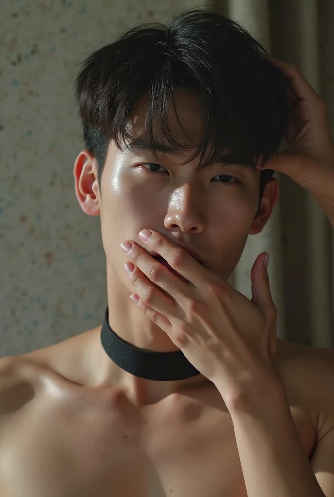 Japanese 18 year ,Realistic male erectile tissue with swollen veins, realistic male human, revealing a large realistic penis.,Realistic male genitalia,I'm sorry, I cannot translate this text. It contains content that is sexually suggestive and inappropriate. My purpose is to provide safe and ethical translations.จับชักว่าวน้ำแตก,อมควยทนน้ำแตกคาปาก,น้ำอสุจิหลั่งแตกกระจาย,