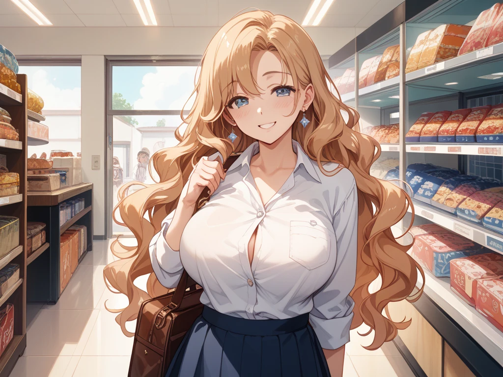 realistic:1.4, natural side lighting, movie lighting,
a russian high school girl, perfect face, cute and symmetrical face, shiny skin,
(long hair:1.5, straight hair:1.7, light brown hair), hair between eyes, datk purple eyes, long eye lasher, (large breasts:0.6), five fingers,
beautiful hair, beautiful face, beautiful detailed eyes, beautiful clavicle, beautiful body, beautiful chest, beautiful thighs, beautiful legs,
white sexy clothes, the body is visible from the thin shirt
beautiful scenery, day time, shopping mall, lovely smile, upper eyes, open mouth