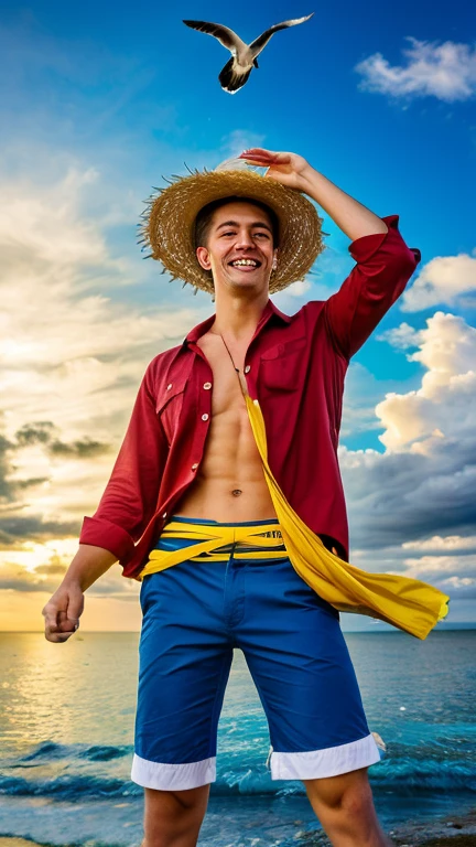 Monkey d luffy in nepal