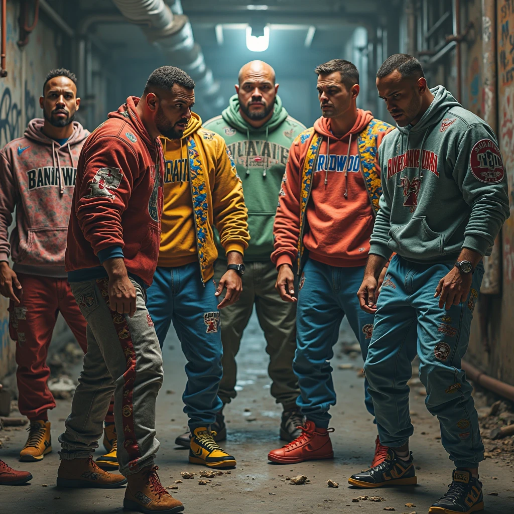 Saiyans with their Nike clothing store and tech pants.
with gold chains