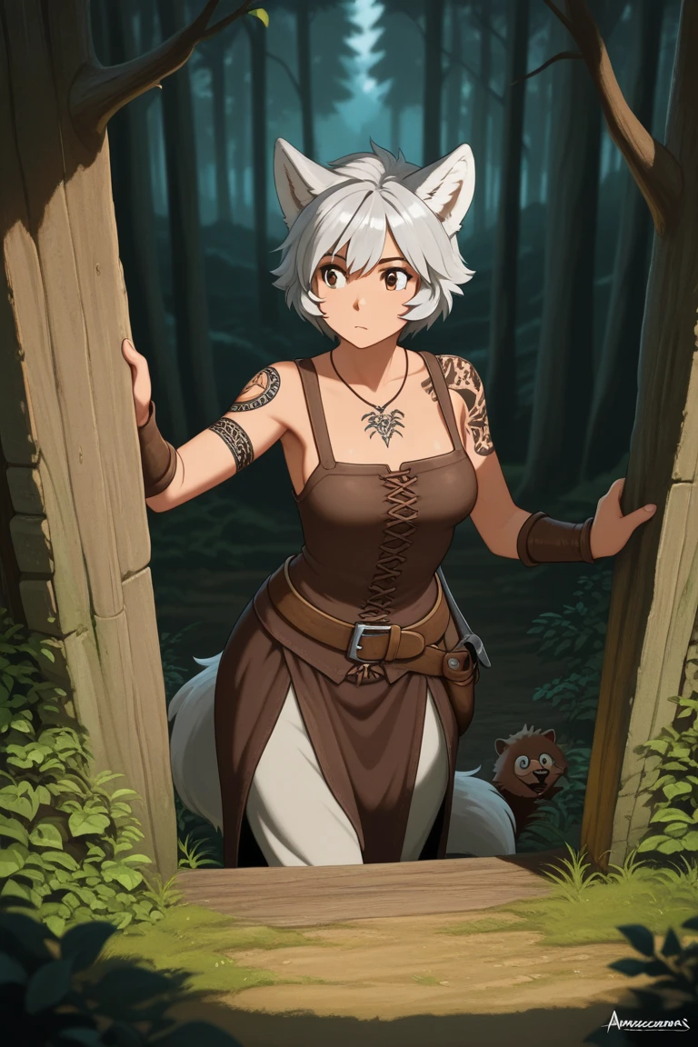 score_9, score_8_up, score_7_up, score_6_up, score_5_up, score_4_up, BREAK source_anime, rating_safety,
(savage, tribal, jungle)_vampire [white hair|black hair], bat fur, coat|wings, long_fengs, extremely_detailed_(tribal, jungle)_tight_(clothing, skirt), metallic reflections, rune_tatoo, tropical city ruins fog, 1girl, natural breasts, masterpiece, best quality, beautiful and aesthetic:1.2, fractal art:1.4