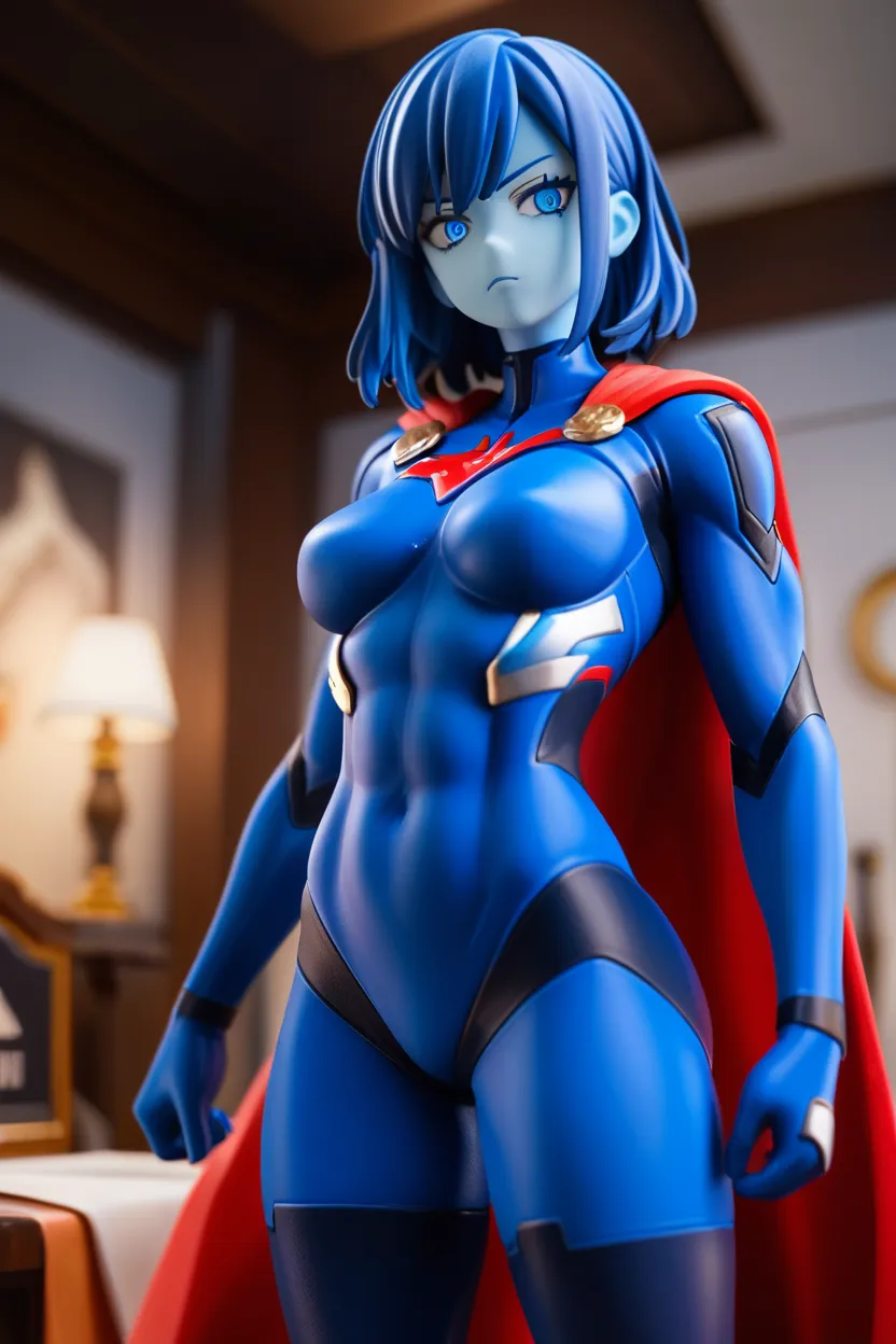 a futanari raven from the teen titans, beautiful detailed eyes, beautiful detailed lips, rage expression, male genitals, penis erected, hyperdetailed, 4k, realistic light