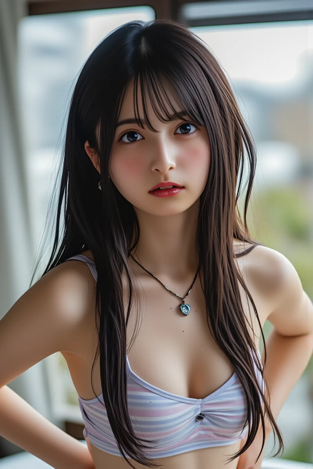 (最高qualityのディテール)、Realistic、8K Ultra HD、High resolution、(One Girl:1.2),(Fatal Beauty,Attractive beauty) ,(A supple and powerful physique),(Sensual charm),(Mysterious charm:1.1),(Captivating silhouette),The 超detailedな、高qualityのテクスチャ、Intricate details、detailed、非常にdetailedなCG、高qualityの影、detailed 美しく繊細な顔、detailed 美しく繊細な目、Written boundary depth、Ray Tracing、20th generation、Cute K-Pop Girls、(The Face of Ulzan in Korea)、Thin face、(Urzan-6500-v1.1:0.6)、PurerosFace_v1、Glowing Eyes、Perfect body、 Viewer Display、(最高qualityのディテール:1.2)、Realistic、8K Ultra HD、High resolution、Close-up of a woman, realistic girl rendering, 8k artistic german bokeh, Enchanting girl, Real Girls, Gurwitz, Gurwitz-style artwork, Girl Roleplay, Realistic 3D style, cgstation Popular Topics,, 8K Portrait Rendering,(truth,truth:1.4),(Sparkling eyes girl:1.2)、The 超detailedな、高qualityのテクスチャ、Intricate details、detailed、非常にdetailedなCG、高qualityの影、detailed 美しく繊細な顔、detailed 美しく繊細な目、Written boundary depth、Ray Tracing、20th generation、Cute K-Pop Girls、(The Face of Ulzan in Korea)、Thin face、(Urzan-6500-v1.1:0.6)、cheek、Glossy Lips、、High resolution, Best image quality, 最高quality, Realistic, 超detailedな, Photo realistic, 4K 8K Ultra HD Full Color RAW Photos, Fujifilm(Medium format), Hasselblad, Carl Zeiss, Incredible dynamic range photography(utility_art:Smooth-768:1.1),High resolution, High pixel count, 明確なdetailed, Clear images, Natural color reproduction, Noise Reduction, High fidelity, quality, Software Improvements, Upscaling, Optimized Algorithms, Professional-level retouching,
1. Oversized coat:
The coat is、Choose an oversized design that covers from shoulders to knees.。Color is classic navy or black、or warm khaki or beige, hang on.、Choose colors that match the season。
2. Knitted sweater or turtleneck:
To protect yourself from the cold、Knitted sweater or turtleneckを選択してください。Match the texture and color of the knit to the coat.。
3. Wide leg pants:
For pants, Choose a wide-leg design、Combines ease of movement and style。Denim in dark tones or black trousers will look good.。
4. Knee-high boots:
What is included in an oversized coat、足首からふくらはぎまでカバーするKnee-high bootsとの組み合わせ。Boots are black or dark brown and chic.、Gives a stylish impression。
5. accessories:
シンプルなゴールドまたはシルバーのaccessoriesを選択してください、Add elegance to your outfit。for example、Long necklaces and large earrings are recommended.。
6. Handbags:
Handbags、Choose a color that matches the tone of your outfit.。Shoulder bags and tote bags are convenient and stylish。
7. Compensateと髪型:
Compensate, Choose natural colors that flatter your skin。Wavy Hair、By creating loose curls、Appeal to softness。