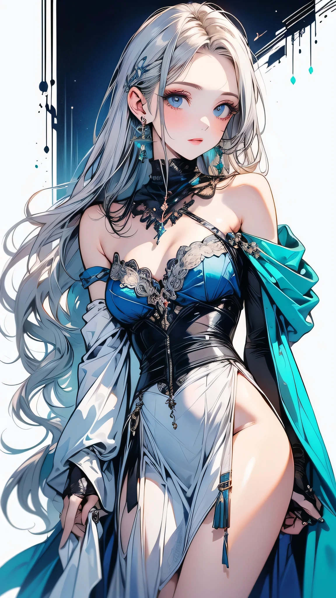 (​masterpiece、top-quality、top-quality、Official Art、Beautifully Aesthetic:1.2)、(1girl in:1.3)、ighly detailed、(Fractal Art:1.3)、colourfull、highestdetailed、Wear less revealing clothing