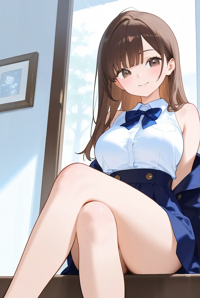 Please leave me bare-legged.、