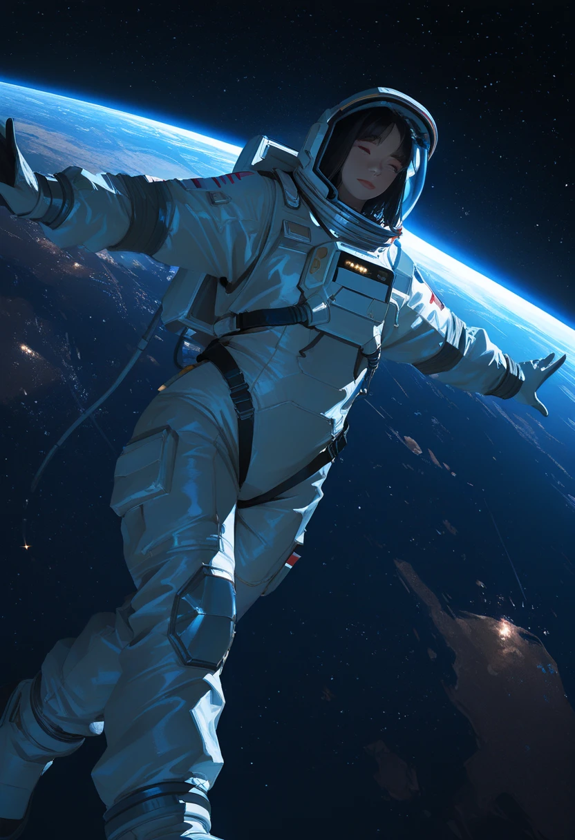 Scfi cybernetic combat spacesuit