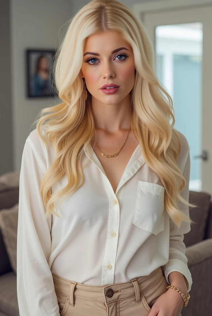 Pretty Blonde Woman