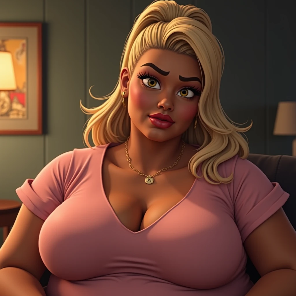 female、1 male、(european:1.2)、(blonde)、(Super beautiful)、(beautiful face:1.5)、30 year old womanl、gray blazer、(short skirt)、white shirt、large bedroom inside mansion (A single black man laying on his back, in-bed wearing shorts, in-center of composition) A diverse group of five young adult Americans, representing different ethnicities and characteristics, wearing yoga-pants and tank-tops, displays their unique beauty with perfect bodies, large breasts, wide thicc-hips, Among them, there are blonde young adult girls with auburn hair, emanating an air of natural elegance. Brown young adult girls with silky locks and a captivating sheen show off their exotic beauty. Also present are black young adult girls with stunning curly hair, highlighting their authenticity and cultural pride, (the women surround a singular BLACK MAN with short-hair, from all sides) (in a bed) the women kiss the singular Black Man, touch the singular Black man, masterpiece, high details, high quality, best quality.