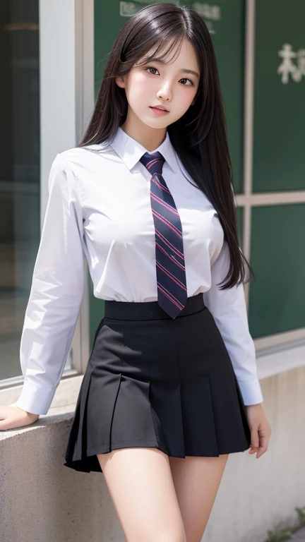 masterpiece、Highest quality、High resolution、(masterpiece), Ultra-realistic photos、((Beautiful Japanese Girls:1.3)) ((School uniform:1.4)) ((Panty shot:1.5)) ((1 female:1.5))))、Japanese women,((office lady))、((skirtを着用:1.5))、High heels、skirt,Slender body,In the company&#39;locker room、Sleep alone&#39;return,(Written boundary depth:1.3)、 ((Dark brown eyes:1.2))、(Real skin texture:1.3)、(Immersive atmosphere:1.2、Chiaroscuro:1.2) 、(Look Viewer:1.4)、((Red cheeks:1.3))、((From belowの天井:1.35))、(smile:0.9)、((Very thin and small panties))、((skirtをまくり上げる女性:1.5))、((From below:1.45))、((Crotch close-up:1.58))、((Emphasize panties:1.4))、((Spread your legs out to the side:1.4))、cute、Idol