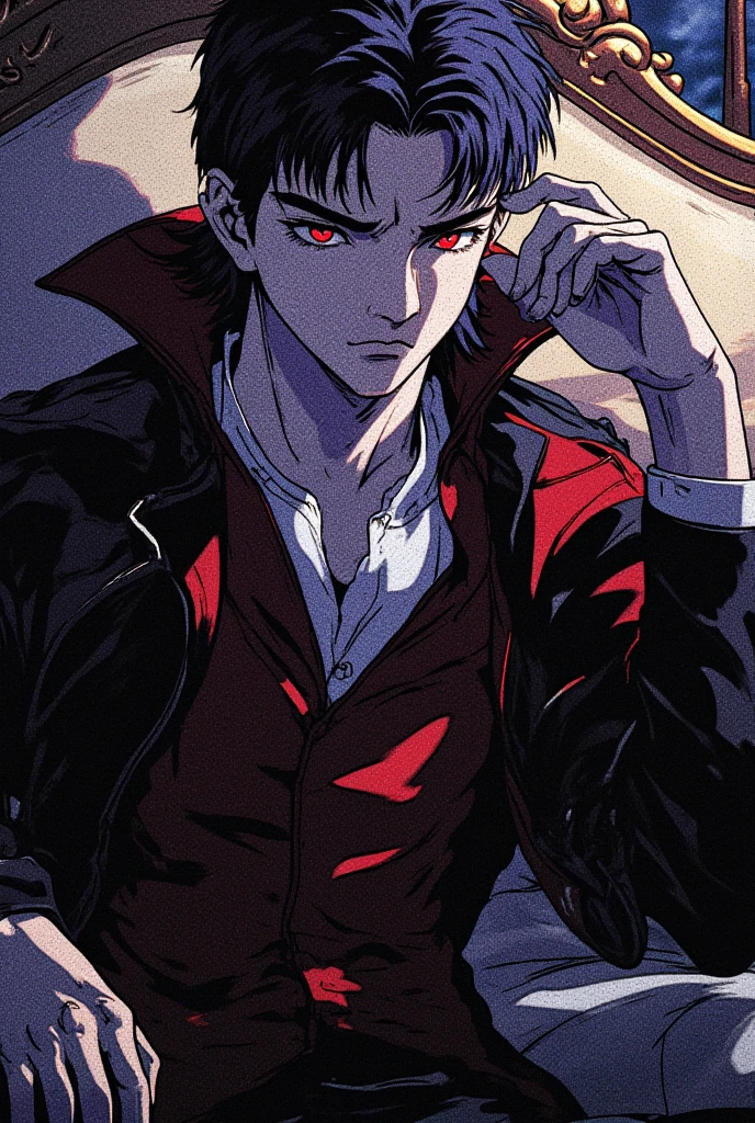 Anime character with blue eyes holding a cell phone in his hand, Hijikata Toushirou de Gintama, cara de anime alto com olhos azuis, de kenshin, Shikanosuke Yagaki, Deus masculino bonito da morte, 4 k manga wallpaper, hijikata toushirou, Anime Wallaper, manga style of kentaro miura