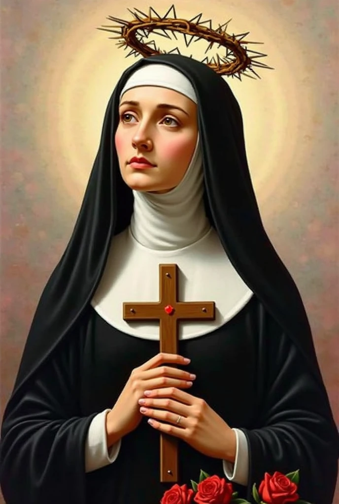 imagem de uma freira em um quarto com uma janela, agora, majestosa mulher de santo, inspired by Thomas Aquinas Daly, santa mulher, Retrato gracioso santo, mother sarah artist, by Francisco de Holanda, Directed by: Francesco Hayez, Directed by: Thomas Aquinas Daly, Bem Modelo de Moda, Woman, santas mulheres, inspired by Louise Abbéma