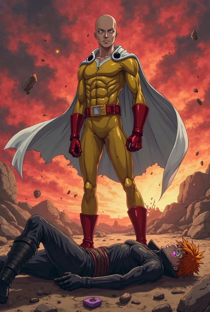 allmight, my hero academia, from front, super fine, bodysuits, lower body shot, middle-aged man, hunk, tight bodysuit, looking down and mouth wide open with shocked face, crotch get pinched by many people, crotch squeezed by many people,