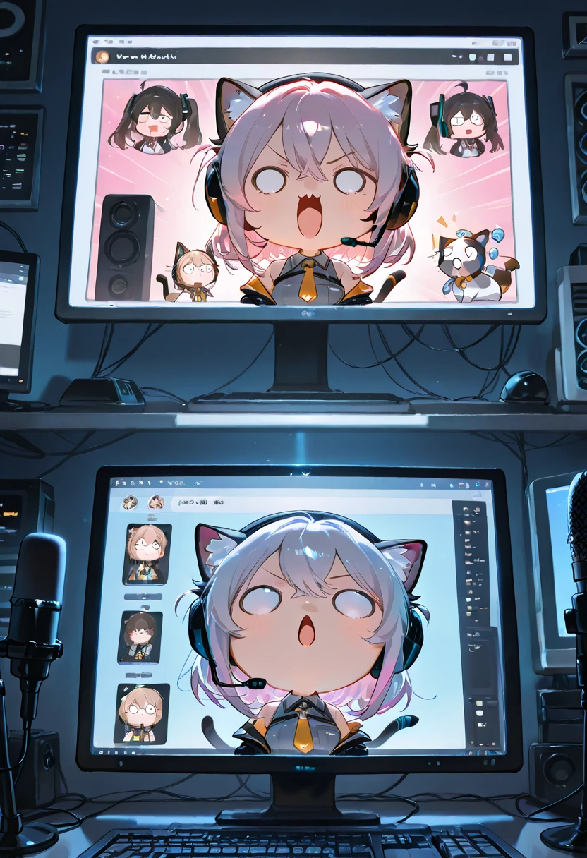 Reference sheet, solo, female, hair, (((detailed eyes))), silver iris, city, golden hour, plants, (((by bebebebebe))), by buta99, by pgm300, by kishibe, by suurin 2, by sindoll, (((dark grey hair))), (((wavy hair))), stripes, (((grey fur))), (((grey body))), tabby, feline, glasses, tee shirt, (((blue eyes))), open mouth, facing camera, standing, jeans, cleavage, blue glasses, (((messy hair))), short hair, ponytail, beautiful anime furry anthro cat girl with massive breasts overfilling swollen breasts, with dark grey colored fur, full body covered in dark grey fur, has speckled white dot patterns on her thighs back and arms, light grey or white colored nipples pawpads nose inner mouth and skin, breasts filled to the brim with milk and growing larger, expanding breasts, breasts inflating with milk, breasts looking like they are about to burst, breasts swollen red taut and ready to pop, facial expression looking concerned as if her breasts are about to burst from filling up so with so much milk, only 2 arms and 2 legs, wearing top or shirt, not topless, covered nipples