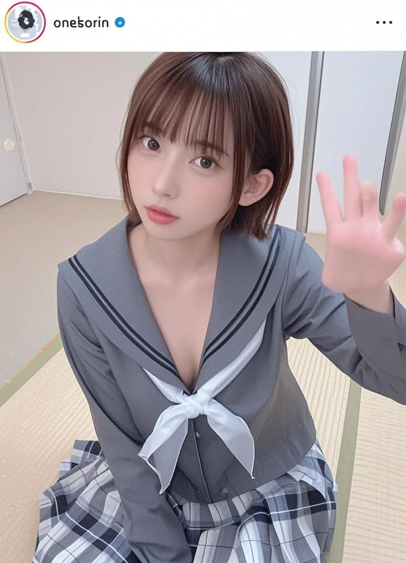 ((Highest quality:1.5))、(Happy expression:1.26)、(NSFW:1.35), RAW Photos、(((Ultimate beauty full body photo shoot:1.5)))、((Glowing Skin))、(((1 girl)))、Beautiful 18-year-old girl from Tokyo、((18-year-old))、((Height: 155cm))、young、Young Face、、Bright Eyes、Detailed face、Fascinating、(A body as voluptuous as an adult)、Waistline、belly button、Exposing the belly button、Small shoulders、Thin arms、Long legs、((Black Hair、Shortcuts:1.2))、skirt、(White socks:1.2)、((Exposing the belly buttonセーラー服、Mini skirt:1.5))、Spread your legs、(((Sit on a chair with your legs wide open:1.75)))、(Micro Skirt、high waist)、((Lift up your skirt to show your panties:1.5))、skirt lift、((Low Angle:1.0))、((Very detailedな))、(Perfectly detailed face)、(Detailed hands) 、(finger details)、(Excellent anatomy)、Photorealistic image masterpiece、最High resolution、Very detailedな、Film Light、Intricate details、High resolution、Very detailed))、Detailed Background、8 time、Digital single-lens reflex camera、Soft Light、High resolution、Film Grain、Fujifilm XT3、Shallow depth of field、Natural soft light、god々、classroom、School Machine、Chair、blackboard、((Very large breasts bigger than a face:1.75))、 ((The depiction of semen is very realistic and covered in a large amount of semen.)), ((The whole body is covered in a large amount of semen, with a very realistic depiction of semen.:1.99)),((NSFW:1.35))