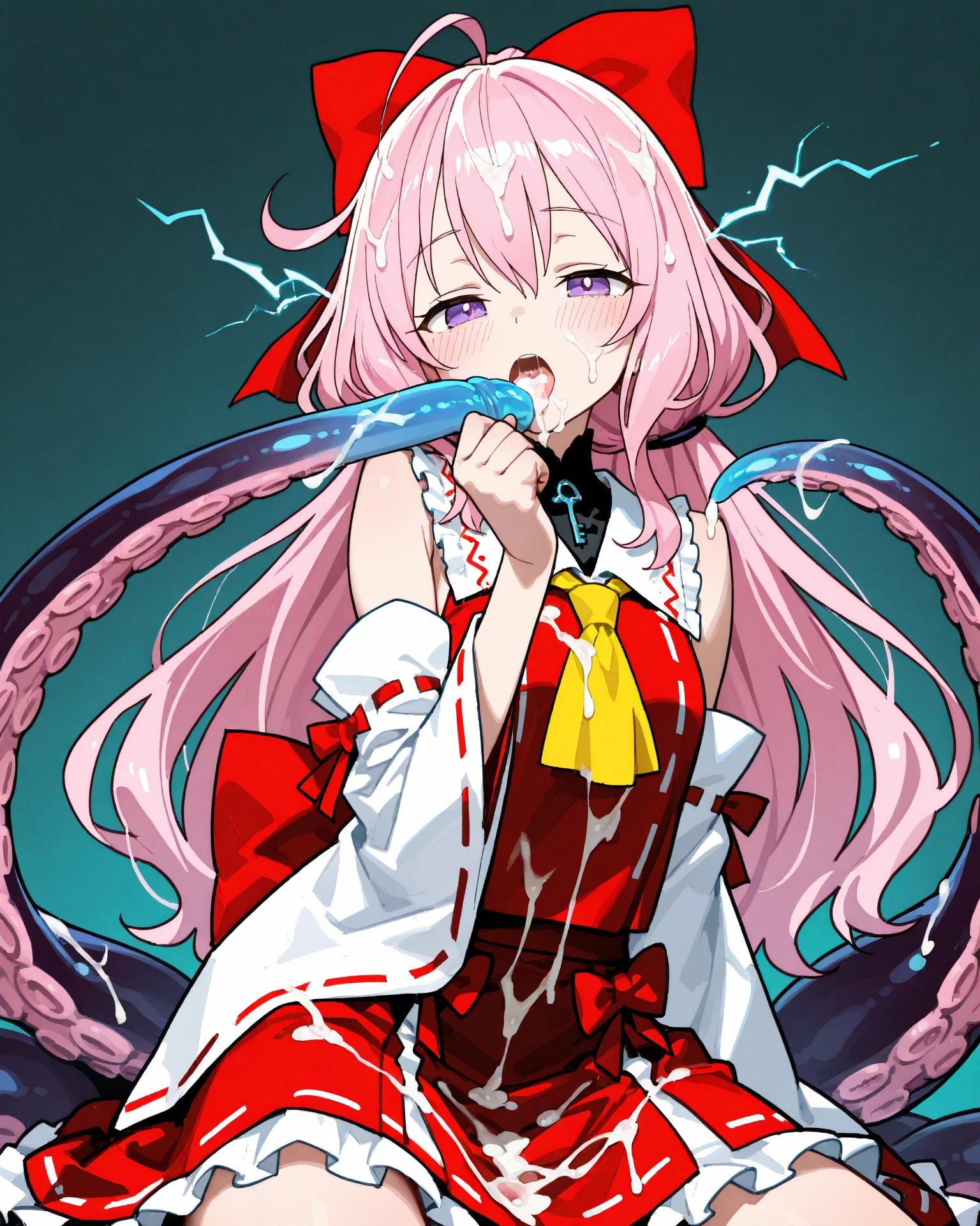cannot see ears,a girl,human,((standing)),masterpiece,Highest quality,LocationHSR, Yellow Eyes, Good strap, Jacket, black gloves, open Jacket, Long Hair, White shirt, gloves, Hair between the eyes, black Jacket, Grey Hair,NSFW,tentacle bound arms,tentacle bound legs,(many tentacles:1.7), ((tentacles sex)), ((vaginale)),(tentacle pit:1.5),(rollng eyes:1.8), troubled eyebrows, drool, orgasm, ((close mouth)), (clench teeth),cum on body,cum on clothes,bukkake,excessive cum,cum string,cum overflow,cumdrip,leg up,(((Suspended on tentacles))),medium breasts,Two legs,tongue,