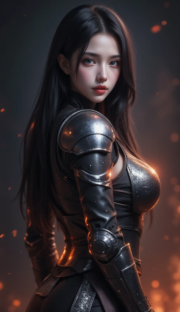 [detailed illustrations, Art based on extremely ideal anatomy, very detailed and detailed drawings, delicate lines with slow, urgent movements, Realistic texture expression],((Colored Braided Main Lines)),(Art with excellent finish),(Lava cave bottom (hell of flames: 0.4))),HENTAI ANIME [Red-skinned DemonGirl 1, lean muscular] flaming hair (Demon Knight: 0.5),(bone armor ( Split in the chest) (Fresh blood blade: 0.4)) (RAND),((black fantasy)),((Fine and beautiful skin expression (transparency))),((clear gaze)),((Perfect eye details (Beautifully drawn eyes)))),(Beautiful perfect face (Realistic face details)),((Lindos details do cabelo)),(Perfectly proportioned proportions)),( Design built at a high level, ((Advanced structural understanding of materials)),Optimal color coordination),((Artistic decoration)) ((Dense detail)),((detail,High definition)),[(Ultra-precision details),((multi-layered texture)),high qualiy,high resolution],((Accurate simulation of interactions between lightweight materials, Understanding airflow, mechanically correct expression))), ((Visual art that conveys a sense of narrative)).