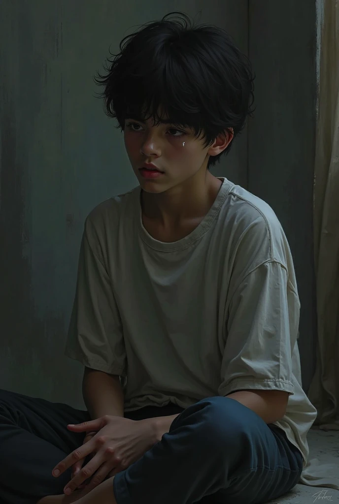 Anime boy figth
