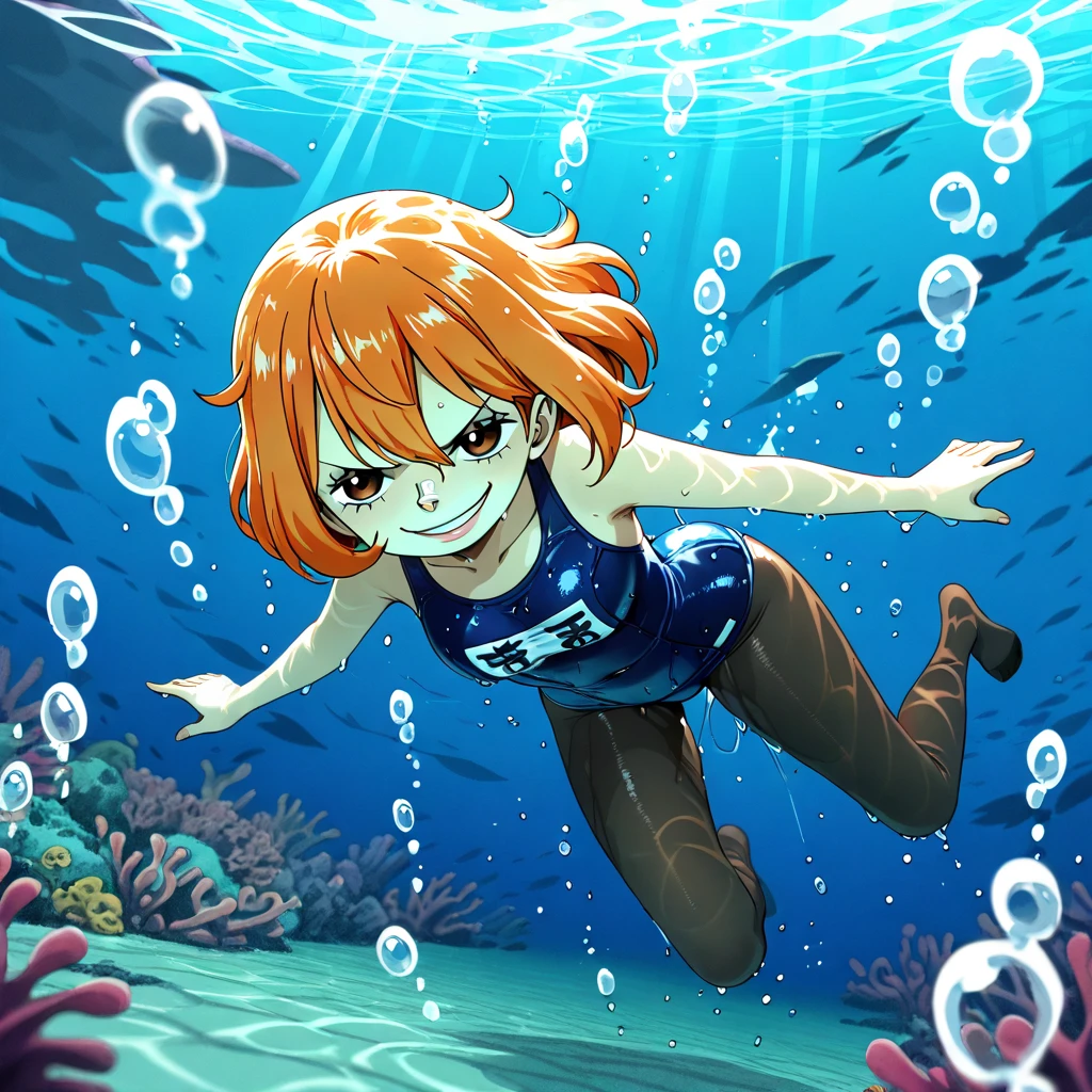 (<lora:Gawr_Gura__SDXL:0.8> gawr gura, solo, teeth, fish, smile, sharp teeth, looking at viewer, underwater, bubble) as a comicbook superhero