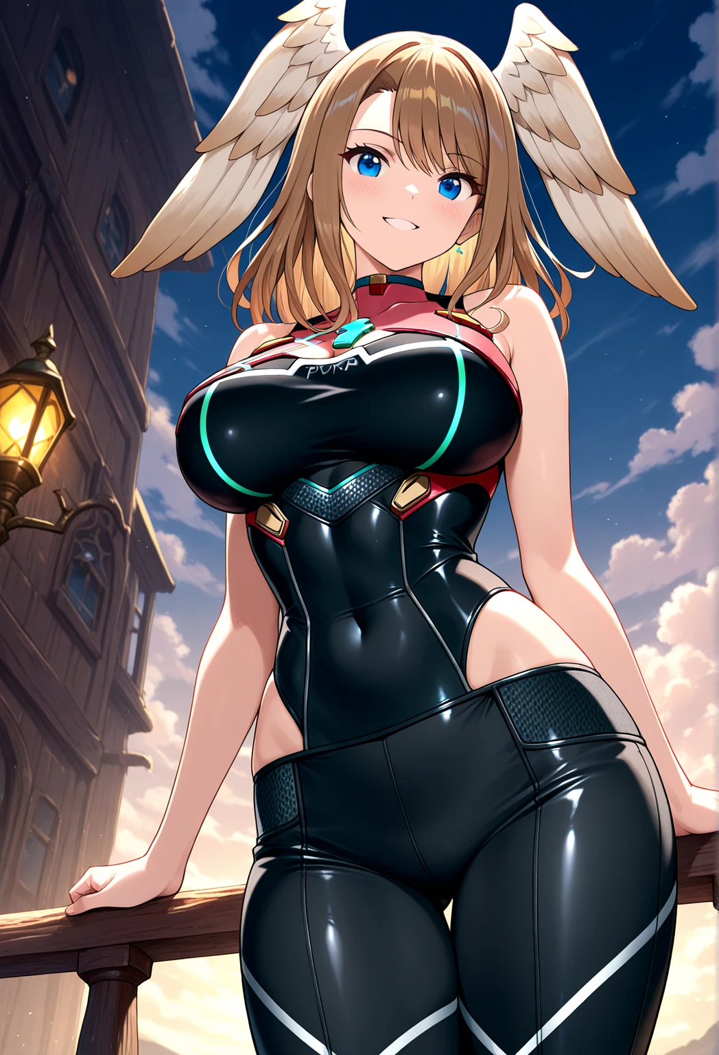 Noir (NIKKE) bunny black girl pênis corpo inteiro