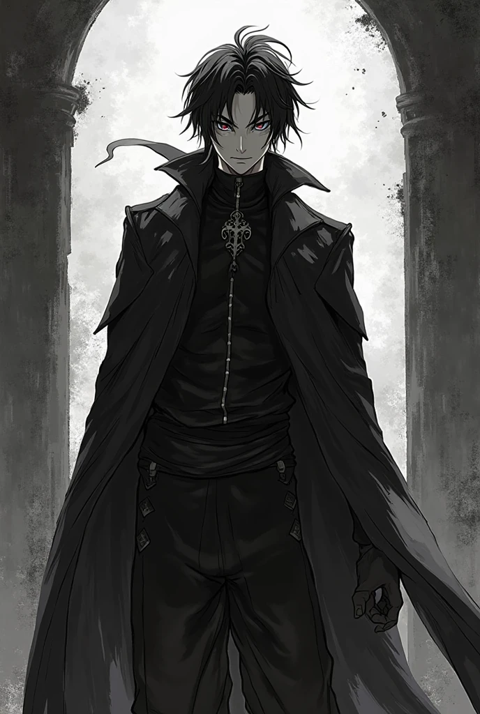 garota and roupas cybersigilism gotica, and (Barbed wire through the body) cabelo preto and pontas branca， rider，1boy