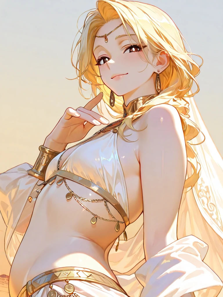 nsfw:1.6, Top quality, masterpiece, ultra high resolution, , (top quality, high resolution, 4K, detailed lighting, shaders, perfect anatomy, perfect proportions), eye of the beholder, (masterpiece, top quality) (top quality, 4K, 8K, high resolution, masterpiece: 1.2), highly detailed, (masterpiece: 1.3, top quality, ultra high resolution, ultra detailed), (top quality: 1.2), perfect eyes, perfect face, perfect lighting, (top quality, 4K, 8K, high resolution, masterpiece: 1.2), highly detailed, (top quality, 4K, 8K, high resolution, masterpiece: 1.5), highly detailed, masterpiece, top quality, ultra detailed, top quality, high resolution, 32K CG, very delicate and beautiful, illustration, high resolution, sharp focus, front lighting, glow, girl 1 person, solo, smiling, very beautiful and detailed anime face, very detailed eyes, ((masterpiece)), ((best quality)), (super detailed), ((cute)), cute, ((very detailed)), 4K, (8K), best quality, (best quality, 8K, 32k, masterpiece, super high resolution, very detailed, impressionistic:1.2), blurred background, (((two arms))) , (((two foot))), ((((four fingers and 1 thumb)))), Best quality , ((only one naval)),
((Scandinavian beauty)). ((Beautiful face)). ((Cute)). ((Beautiful pale blonde hair)). (((bridal updo))). ((Her bangs are swept to the side, revealing her forehead)). ((Beautiful blue-green eyes)). Smiling. Embarrassed. ((((Naked)))). ((Princess)). ((((Belly dancer)))). ((((Fleeing))))). (((Breasts and nipples not covered))). (Groomed blonde pubic hair). (Small pink areola and nipples). (((Big breasts))). ((Full breasts)). (Beautiful breasts). (Narrow waist). Slender body. (((Gorgeous tiara))). (((Wedding veil))). ((Pure white choker)). ((Necklace)). ((Pure white waist belt)). ((Bracelet)). ((anklet)). (((beachside)). (((night)). (((bustup)).