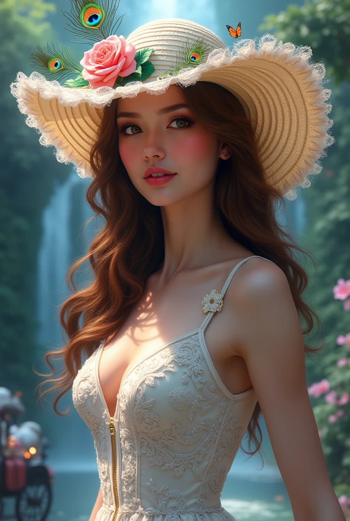 Mexican Cowgirl、Incredibly beautiful proportions、Captivating beauty、Western style、9 head and body,(Highest quality, masterpiece:1.4), (realism:1.2), (Realistic:1.2), (Absurd:1.2), (Realistic:1.3), One Girl,Realistic Skin,alone,( とてもBig eyes,Beautiful attention to detail, Symmetrical eyes), Outdoor,Ezvian Everywhere、the body is slim、the body is slim,Big eyes,Big Mouth,art、、Serious ,