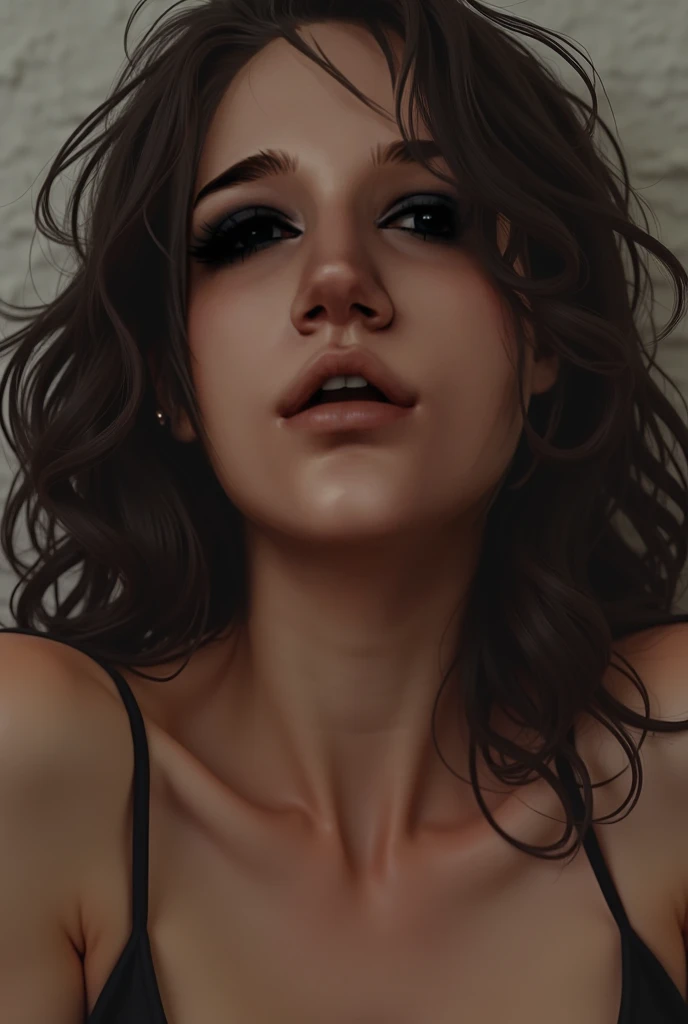 a hot woman kissing a model, beautiful, sexy, realistic --auto --s2