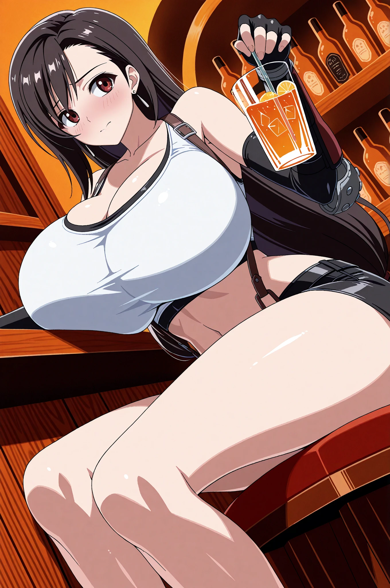 Ultra HD、Ultra high definition、Noise Reduction、perfection、Image quality adjustment、Balance Changes、Optimal Lighting、 corrections、Detail Correction、girl、Beautiful mature woman、Female CEO、((High leg bikini、Gal、Micro Shorts、Alluring))、((How, i love How, How is a drink)), camel toe, huge tits, nipple puffs, cleavage, plump, huge tits, Huge ass, bubble butt