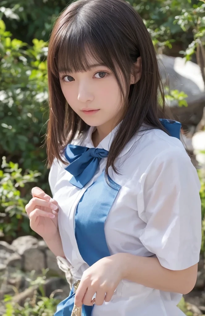 1 top quality girl Very cute beauty small, Bright Eyes Shine, Shine肌 18-year-old, Black Hair Clean and bright appearance, , and a cute Beautiful Bangs Big Breasts School high school Nude Erotica Blushed cheeks