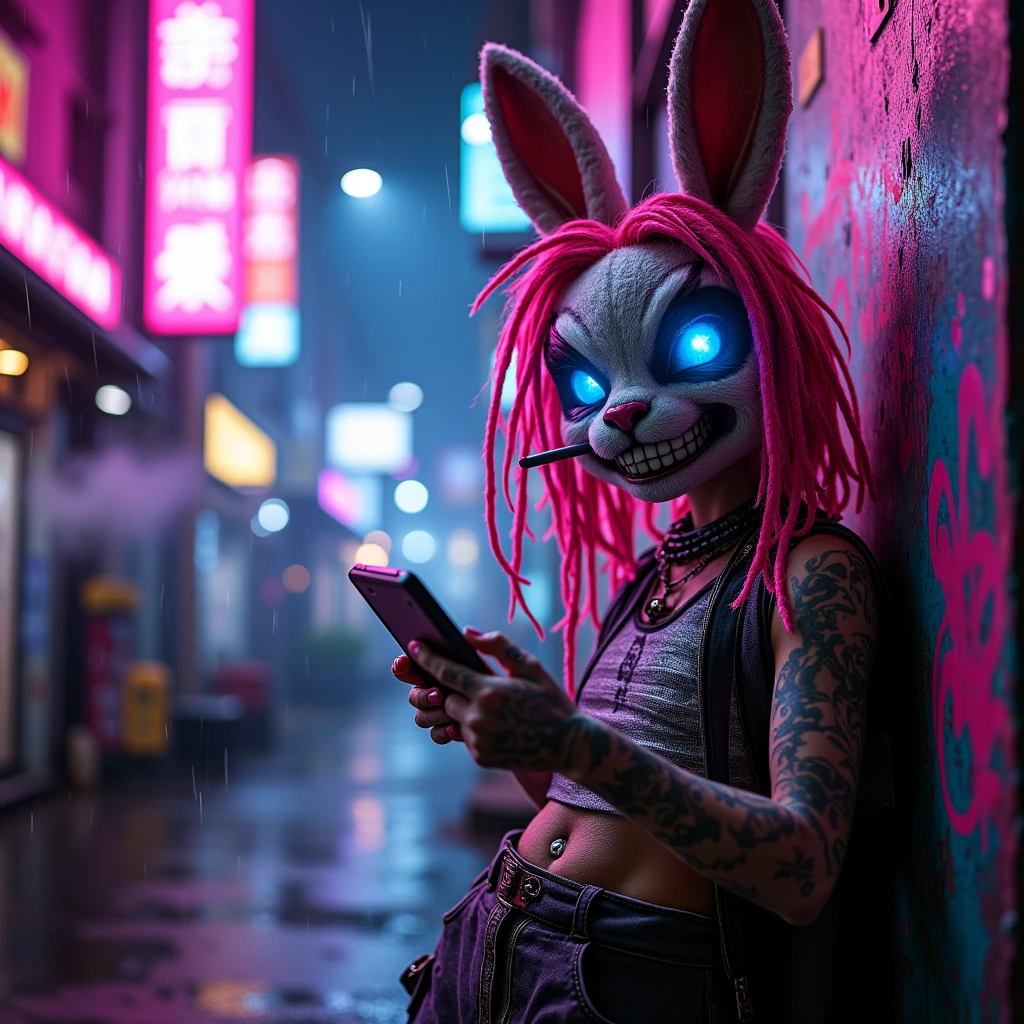 ((Best Quality)), ((Masterpiece)), (Very detailed:1.3), 3D, Beautiful (Cyberpunk:1.3) Female hacker, thick hair, half-exposed breasts, operating computer terminals, computer servers, LCD screens, fiber optic cables, corporate logos, HDR (High Dynamic Range), ray tracing, NVIDIA RTX, Super Resolution, Unreal 5, Subsurface scattering, PBR textures, Post processing, Anisotropic filtering, Depth of field, Maximum sharpness and sharpness, Multi-layered textures, Albedo and specular mapping, surface shading, accurate simulation of light-material interactions, perfect proportions, octane rendering, duotone lighting, low ISO, white balance, rule of thirds, wide aperture, 8K RAW, high efficiency sub-pixels, subpixel convolution, luminous particles,