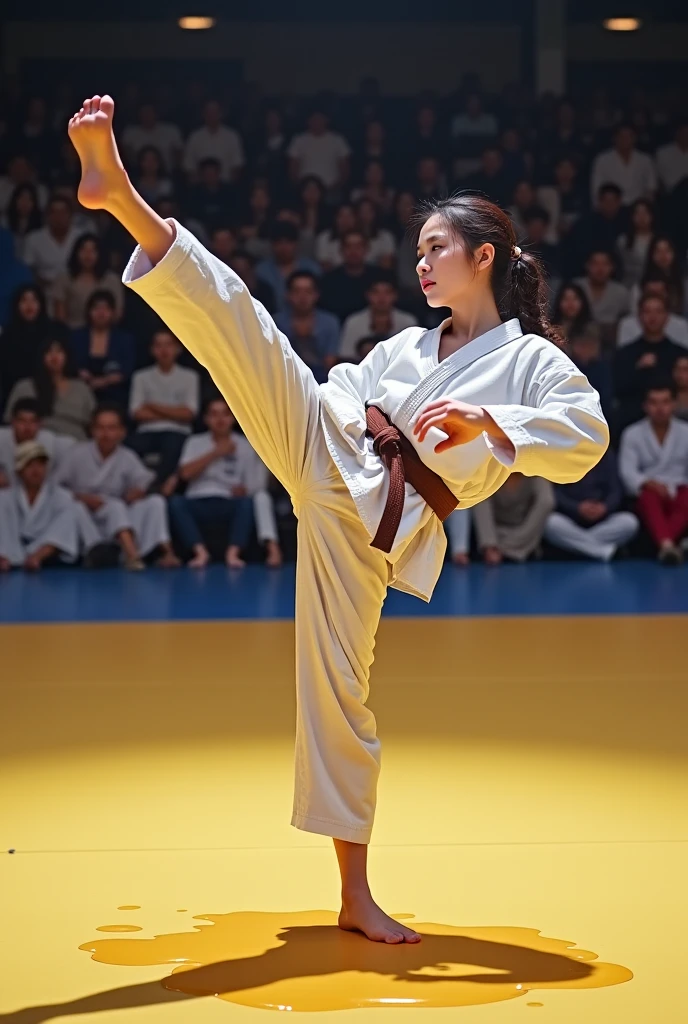 cute karateka