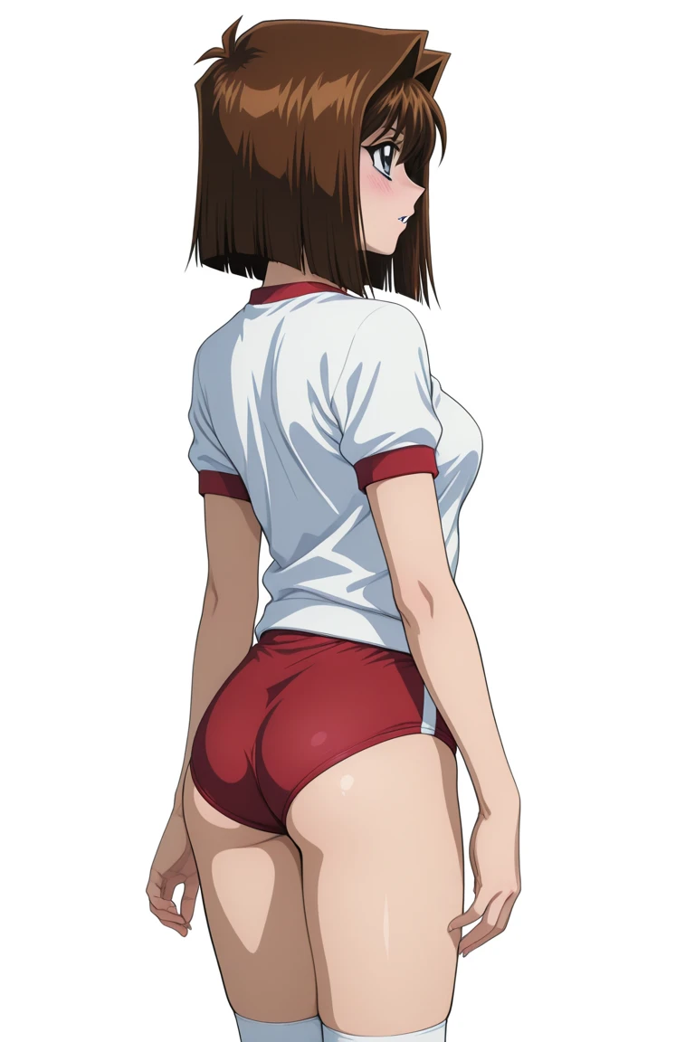 tennis girl's massive vagina out of bottomless spaghetti strap tank top out bare and wet boots spreading her legs, gloved hands hidden behind head, blindfold
