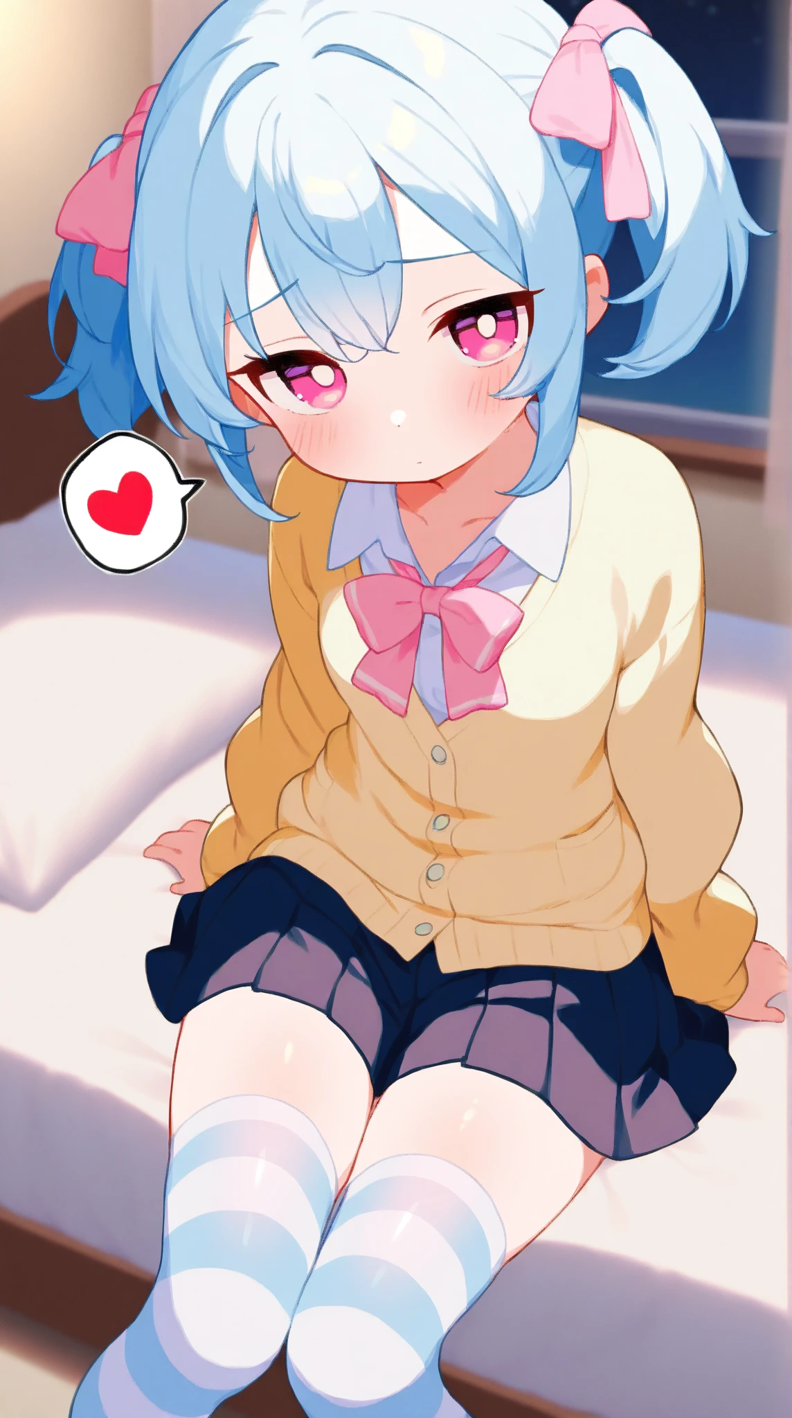 NSFW, Girl with , penisballs peekut from under her skirt