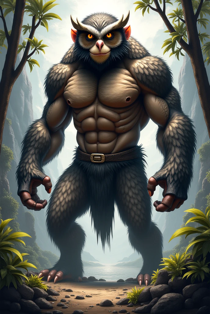 <lora:ElementEarth:1.0>ElementEarth a gorilla bellowing to assert dominance in a misty mountain forest, nature inspired, natural, earth, dirt, (Masterpiece:1.3) (best quality:1.2) (high quality:1.1)